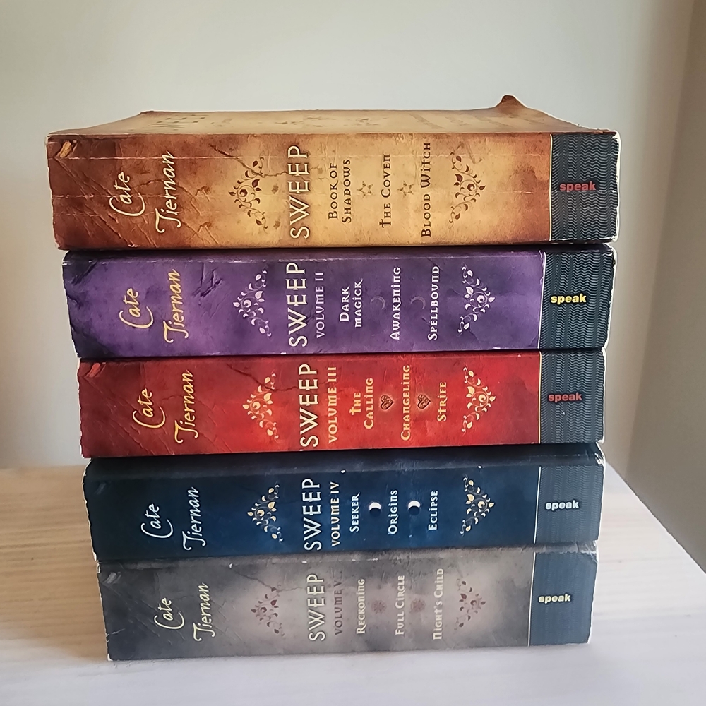 Sweep Series by Cate Tiernan - 5 Book Volumes Set